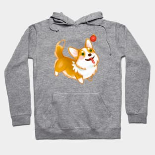 Cute Pembroke Welsh Corgi Drawing Hoodie